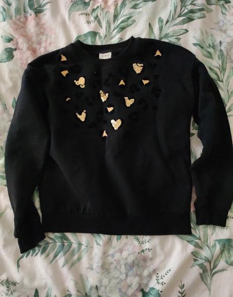 Čierna mikina, f&f,134