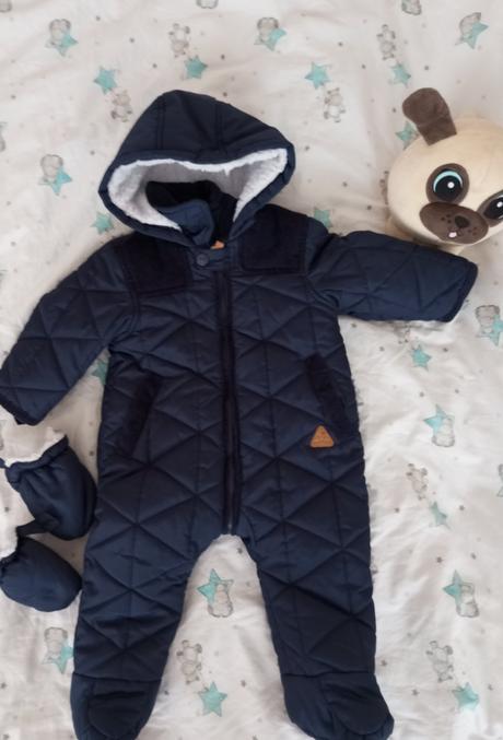 Overal zimný ,kombinéza pre bábätko 68, 68