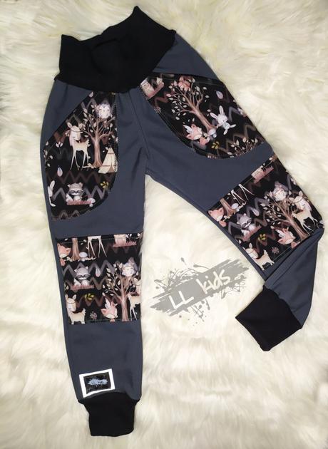 Softshellove nohavice, 86 - 128