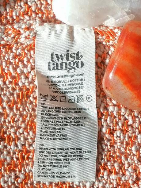 Twist & tango - oranžový svetrík, s