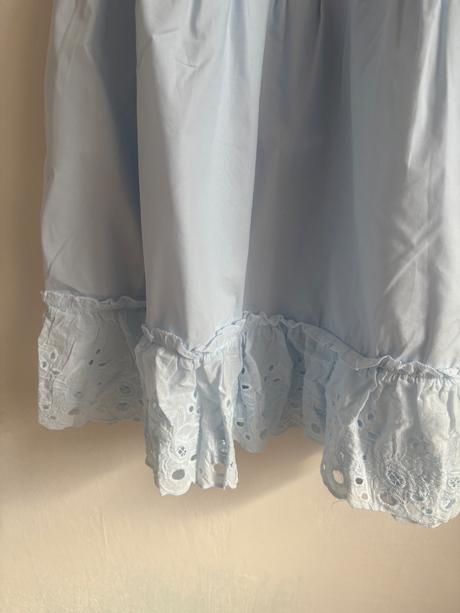 Svetlomodrá maxisukňa, m