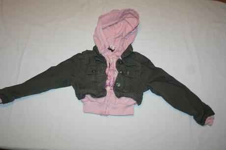 Tenká bundička do pol pása, 110