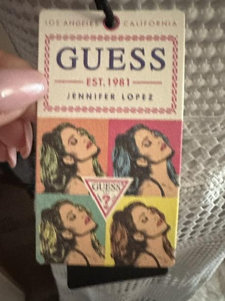 Overal s kraťasmi a dlhou háčkovanou sukňou guess, guess,l / m