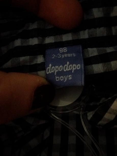 Chlapčenská košeľa, dopodopo,98