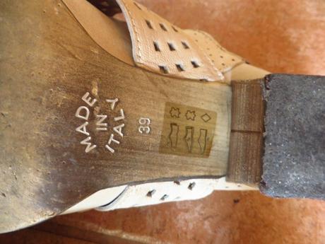 Kožené šľapky - veľ. 39, 39