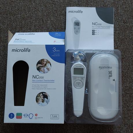 Bezkontaktný teplomer microlife na čelo, microlife