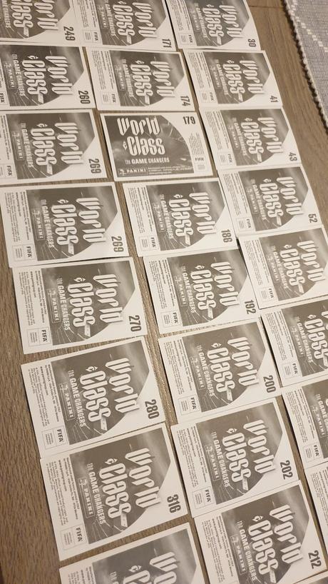 Nálepky do albumu world class, 