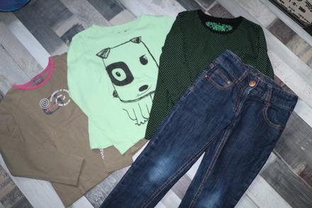 Balík oblečenia, 122–134