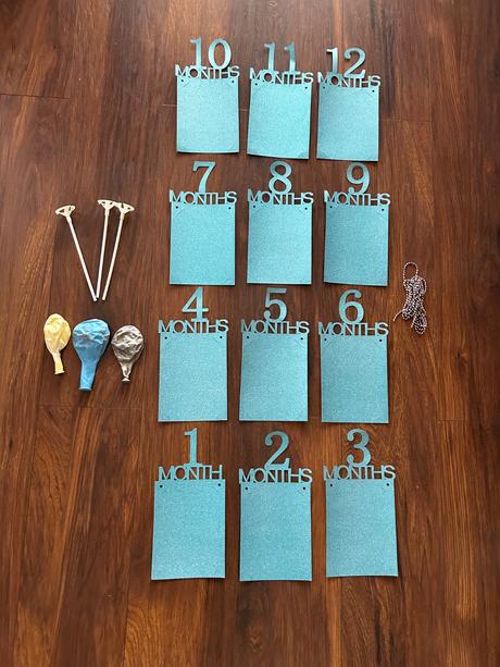 Girlanda na fotky +balóny, 