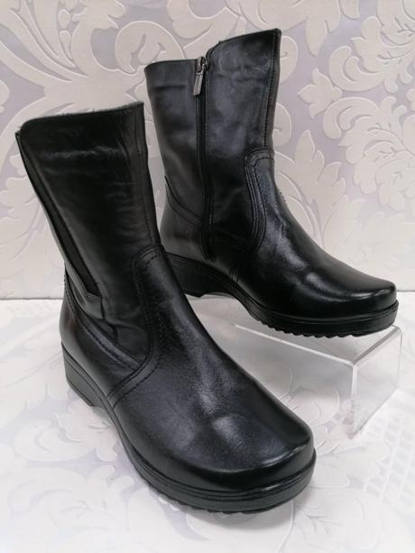 Dámske kožená čižmy 19070478 z, 36
