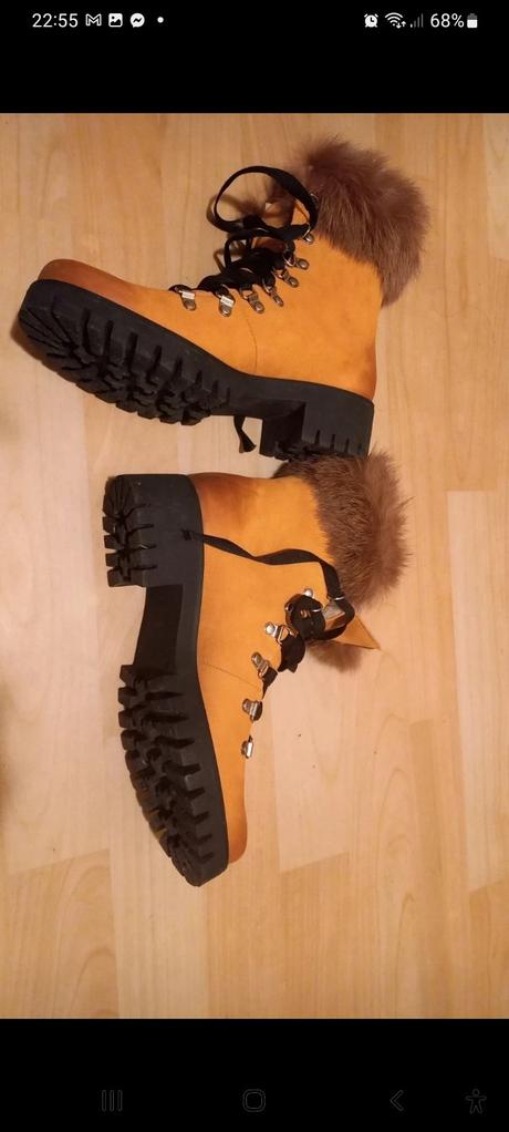 Nenosené kožené čižmy veľ.41, 41