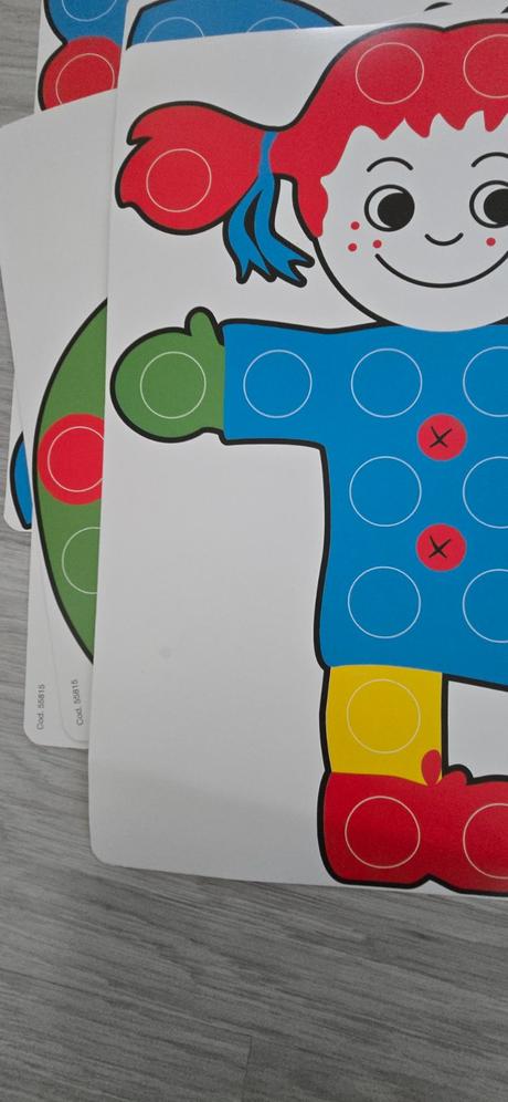 Vzdelávacia mozaika s gombíkmi, 