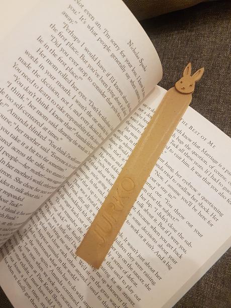 Záložka do knihy s menom, 
