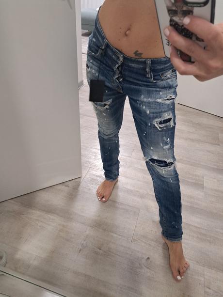 Dsquared2 rifle boyfriend na gombiky xs/s, xs