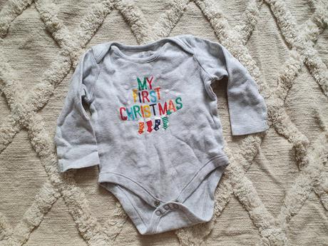 Vianočné body my first christmas, f&f,62