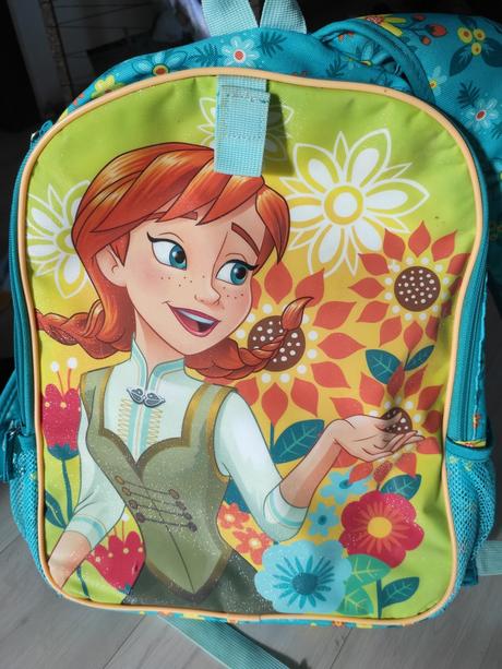 Obojstranný ruksak/školská taš elsa&anna,zn.disney, 