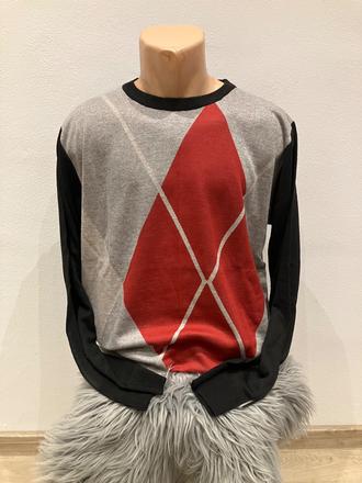Pánsky vzorovaný sveter pierre cardin (xl), pierre cardin,xl