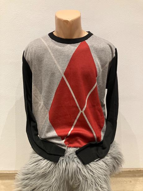 Pánsky vzorovaný sveter pierre cardin (xl), pierre cardin,xl