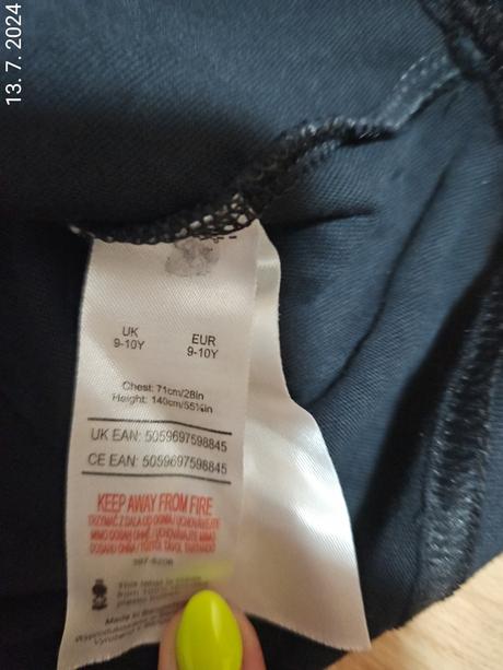 Súprava tričko + tepláky nerf, 140