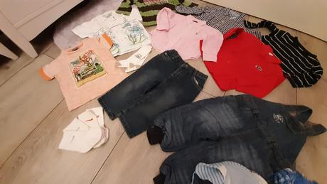 Taška plná vecí ralph lauren, mexx, calvin klein, 68–80