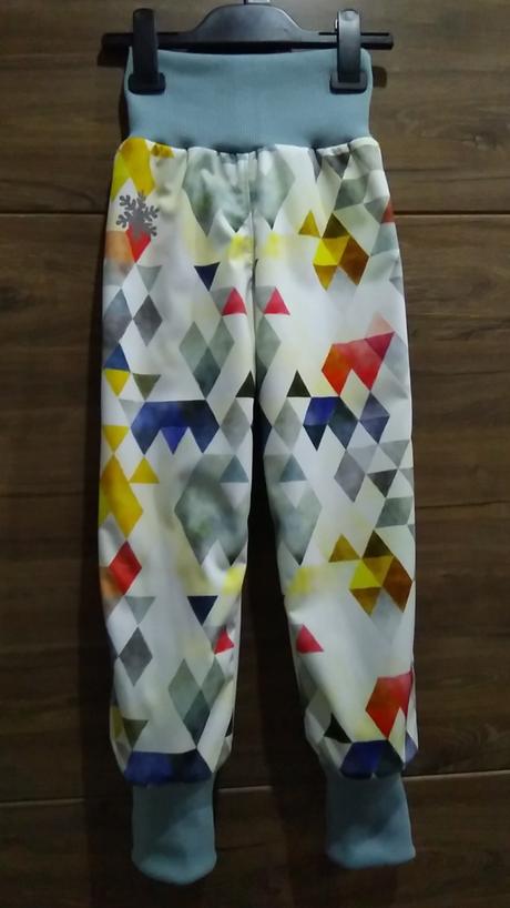 Zimné softshellky kombinované s reflexnym prvkom, 68 - 170