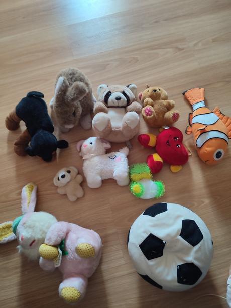 Plyšové hračky - cena spolu, 