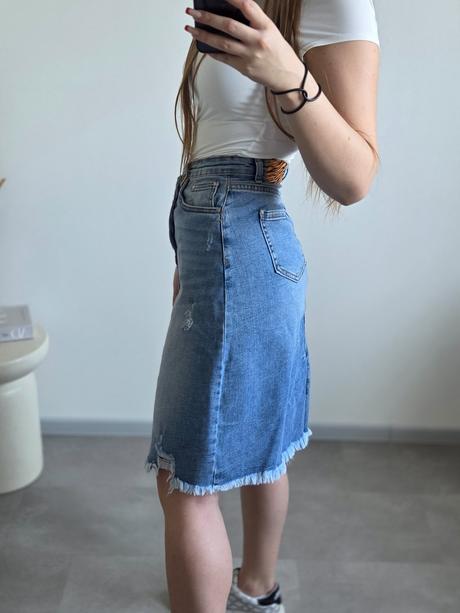Rifľová sukňa m/l, m