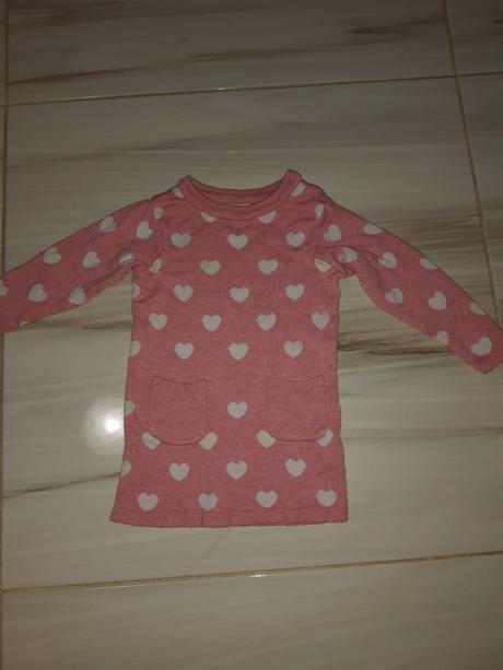 Detské šaty s dlhým rukávom, young dimension,80