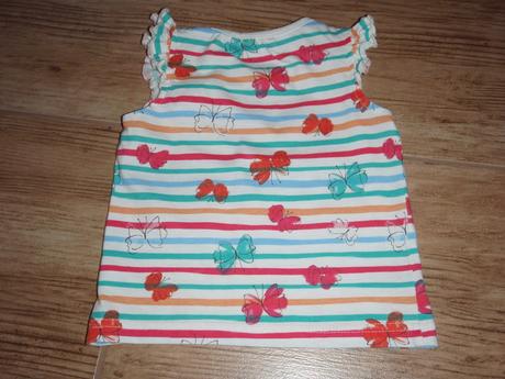 Pružkované tričko s motýlikmi, george,86