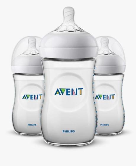 Avent scf033/37 detská fľaša natural 3x260ml, 1m+, avent