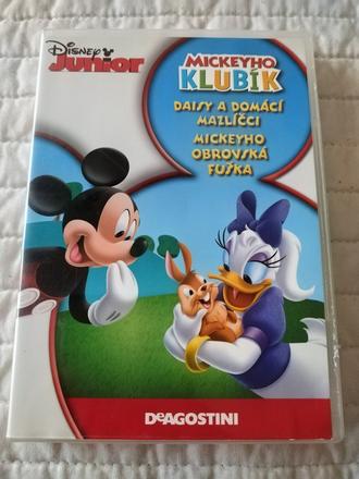 Detské dvd mickeyho klubík,