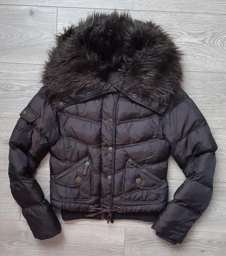 Hneda bunda s kozusinkou, tally weijl,m