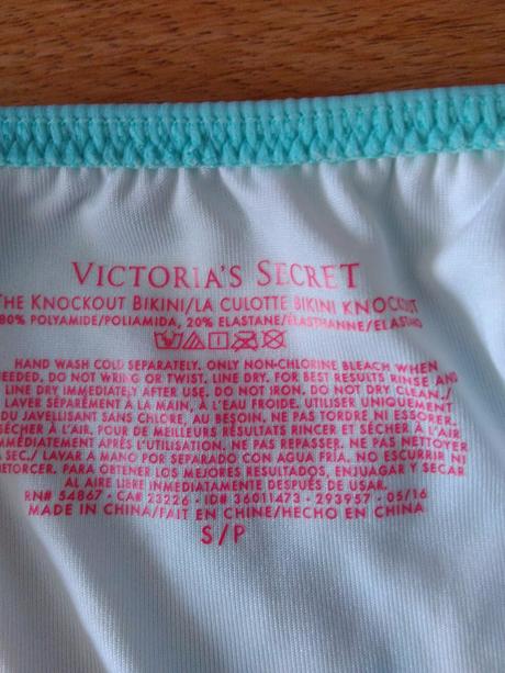 Victoria's secret spodok s modry, victoria's secret,s