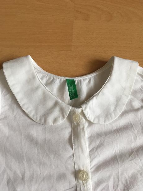 Biela bluzka benetton, benetton,104