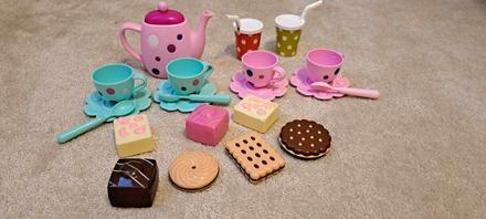 Riad do kuchynky, čajový set, 