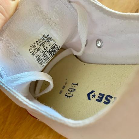 Biele converze tenisky, converse,43