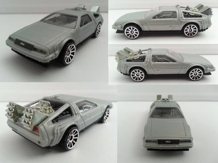 Universal studios-back to the future-time machine,