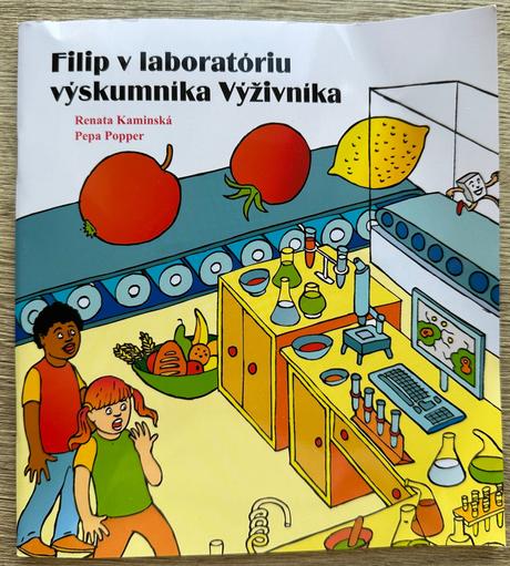 Kniha filip v laboratóriu výskumníka výživníka,