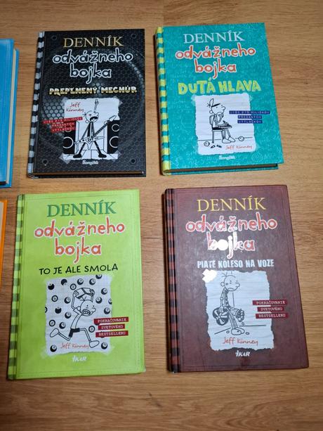 Denník odvážneho bojka -diel 6,7,8, 9,17,18, 