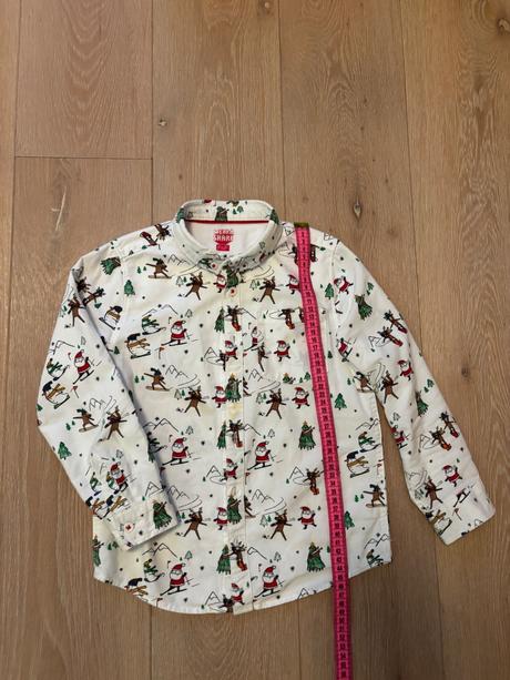 Košeľa vianočná f&f veľ. 122, f&f,122