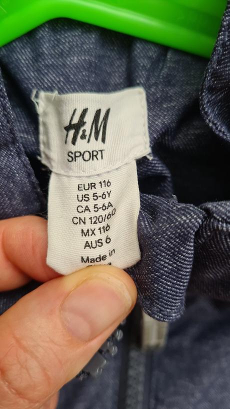 Jarná bundička, h&m,116