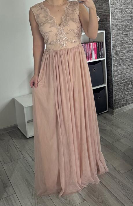 Zlaté spoločenské saty, m