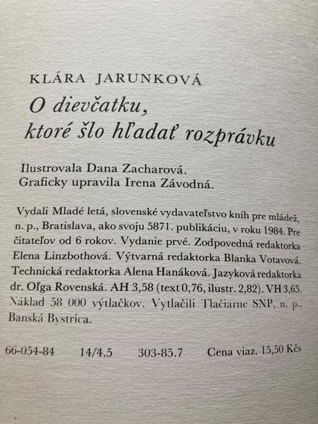 O dievčatku, ktoré šlo hľadať rozprávku (1984), 