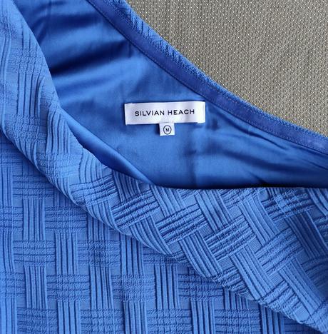 Krátky dámsky modrý overal silvian heach, m