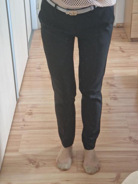 Cierne nohavice fracomina, fracomina,s