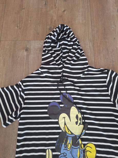 Saty mickey s kapucnou, s