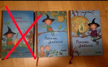 Knihy- petronela jabĺčková 2x,