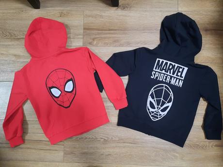 2x mikina spiderman, sinsay,116