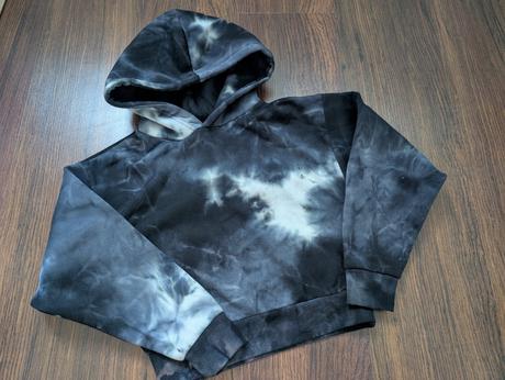 Krátka mikina s kapucňou, 140