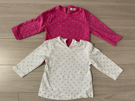 Tričko bodkované 2ks, pepco,68